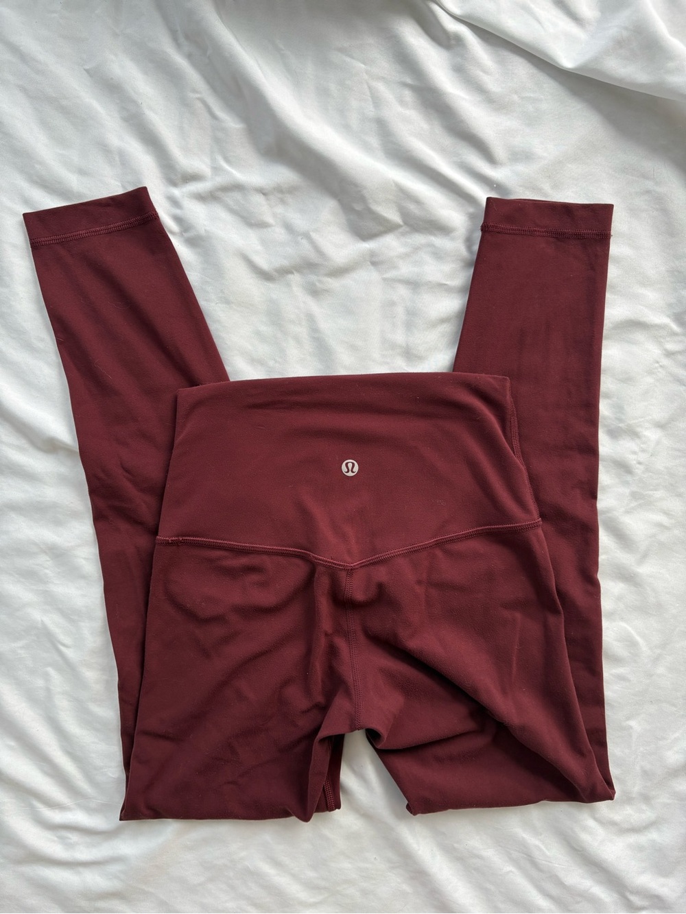 Lululemon Align High Rise Leggings Burgundy Size 2 28” Inseam